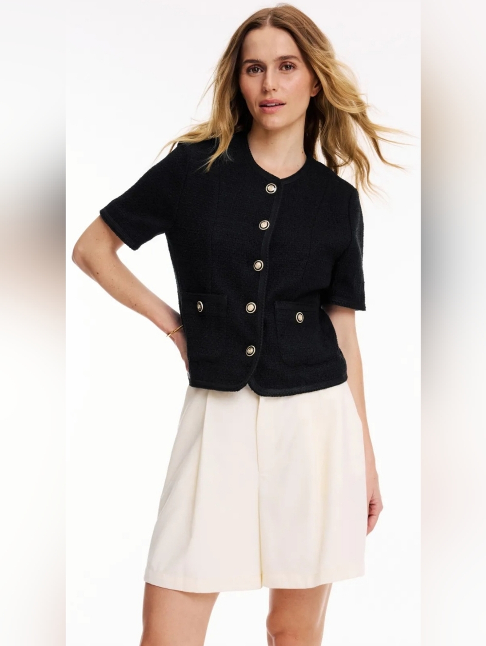 DUNST SUMMER TWEED JACKET SIZE M MSRP $254